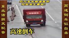 在高速公路上倒车，犹如自杀，还危害公共安全 #搞笑配音 #搞笑视频