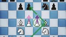 #下棋 #游戏 #智慧 #思维训练 #比赛 国际象棋中心进攻局面，分析从入门到精通