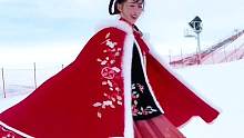 期待充满无数的可能性 #开始期待滑雪了 #汉服滑雪惊艳了整个雪场