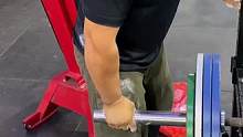 粗杠抓握 | 虎口一定要正向正抓 | 选择合适重量做静力读秒 | 因为我手小所以我自己也很少练粗杠，