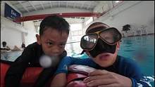 后K25潜水培训中心，召集会游泳的小朋友来体验#自由潜水 #爱上自由潜