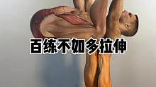 百练不如多拉伸#健身干货 #拉伸动作