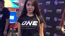 모델워킹 #onechampionship  #one冠军赛 #金智娜 #模特儿