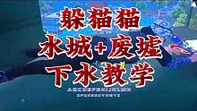 一直要水城下水教学它来了！最后一个老六才牛b……#和平精英老六 #和平精英躲猫猫 