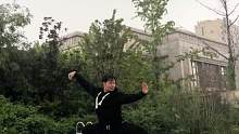雨天练拳也是非常酷的 #武术 #太极拳