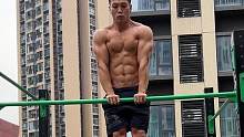 这才是男人还有的样子#单手单力臂 #自律 #猛男