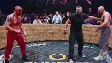 裸拳之战触目惊心，拳拳到肉伤害巨大#ufc #裸拳 #裸拳比赛