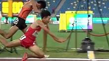 为了金牌他已拼尽全力！全运会赛场的"鱼跃冲线"让人感动。#全运会 #田径 
