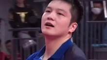 全运会真是地狱难度！樊振东男单首轮差点翻车，决胜局险胜后长舒一口气！#全运会 #乒乓球 #樊振东 