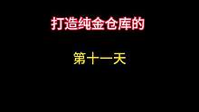 打造纯金仓库的第十一天，又是宝宝台暴富的一天 #暗区突围
