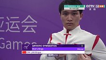 兰星宇夺得男子吊环金牌
