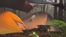 雨中露营#露营报告