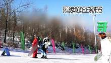 #超有趣滑雪大会 欣欣子真的是欲哭无泪啊，怪就怪彦霖哥的喜剧色彩太丰富了 #虞书欣 #王彦霖 #可爱