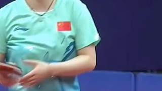 恭喜莎莎4比0戰(zhàn)勝申裕斌晉級(jí)女單決賽，看莎莎怎么破對(duì)手搏殺的。#孫穎莎 #杭州亞運(yùn)會(huì)