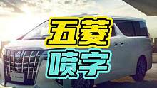 为什么同样是面包车，五菱就要喷字呢？#面包车 #五菱 #埃尔法