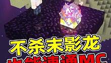 #你的心愿我来挑战 挑战不击杀末影龙也能通关游戏 #mc #我的世界