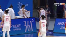 中国女篮vs日本女篮！半场结束！中国队暂时领先45:40！