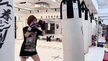 #泰拳 #搏击女孩 #日常训练  精品一对二小团课#女子防身