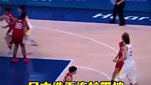 日本选手连拉带拽李梦！李梦给个对抗直接坐身上了！#李梦