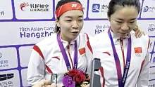 #杭州亚运会 陈清晨哭着说太累了 幸亏有搭档每天笑嘻嘻对着我