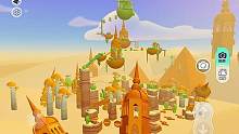 沙漠主题的长跑酷，乱七八糟蛋的最爱来咯！好玩不难！
图名：沙漠之洲（长跑酷）#蛋仔派对奇幻金秋 #蛋