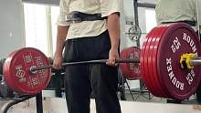 带伤硬拉270公斤成功！旧的PR！距离比赛还有40天！继续努力！#硬拉 #健身 #力量举 #马戈戈 