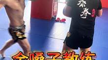 当泰拳教练得有个好嗓子#威海暑假搏击#威海暑假泰拳#威海暑假拳击