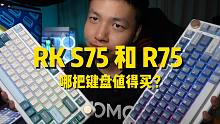 RK三百块的S75和两百块的R75，对比起来怎么样？