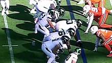 NFL第5周：布雷斯•霍尔 72码跑球达阵，喷气机 31 : 21 野马 #美式橄榄球 #nfl星计