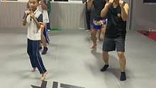 #亲子互动 #散打搏击训练 #强身健体增强免疫力