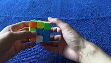 三阶魔方复原第一步小花！魔方三阶还原！魔方新手入门！ #三阶魔方