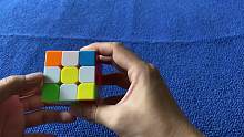 三阶魔方复原第二步白色十字！魔方三阶还原！魔方新手入门！ #三阶魔方