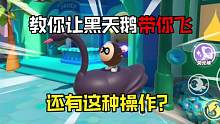 教你让蛋仔岛上的黑天鹅带你飞行！#蛋仔派对 #蛋仔派对小太阳葵葵 #蛋仔派对福利