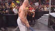 WWE2003布洛克莱斯纳vs大秀哥#wwe #摔角 #搏击