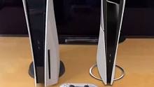 PS5 vs PS5 slim 大小对比