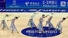 亚运会的中场表演，这不比美式啦啦队好看？#亚运会 #杭州亚运会#舞蹈