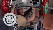140公斤卧推17次，马戈戈增力计划，带你增力又增肌！#卧推 #健身 #力量举 #健身房 #力量提升