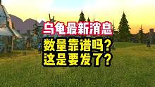 #魔兽世界 乌龟服亚服最新消息，数量真有这么多，那不是发了？#乌龟服 #游戏解说 #我们比你们多一个