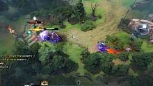 菜园肉饼！饼子激怒龙心幽鬼，一个顶着五个人弹！！#dota2