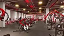 苏州 500 平健身铁馆设计案例！#健身房设计 #健身房设计 #健身房装修 #健身空间设计 #健身工