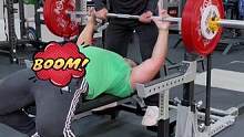 180公斤卧推五次，马戈戈增力计划课程，带你增长卧推力量#卧推 #健身 #力量举入门 #马戈戈 #增