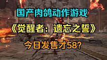 国产肉鸽动作游戏《觉醒者：遗忘之誓》今日发售！才58元？