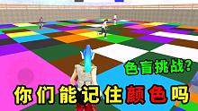 色块派对2.0玩法，2秒时间你能记住位置吗？和平精英
