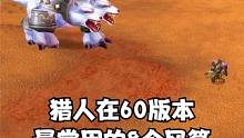 猎人在60版本最常用的8个风筝 不会这些进不去副本 #魔兽世界 #魔兽世界怀旧服 #我比你们多一个世