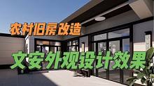 文安农村旧房改造设计效果#旧房改造 #农村自建房 #乡村振兴