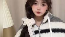 #毛茸茸 #甜妹 #圆脸 #秋冬穿搭 #扭一扭