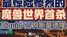 最惊险惨烈的魔兽首杀，Liquid击败M斯莫德隆 #魔兽世界