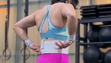 练了快三年了，终于下蹲翻大于高翻了，破Pr日#健身女孩多巴胺运动日常 #氮泵女孩 #运动穿搭 #运动