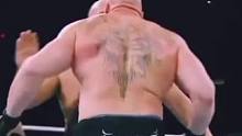 布洛克莱斯纳VS巨兽大秀哥#摔角