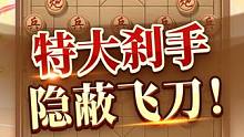 象棋“特大杀手”飞刀出击！精妙绝伦#jj象棋 #象棋